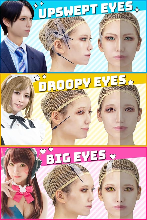 Cosplay Face Lift up Tape medical-grade face lifting tape invisible-Velvo Beauty