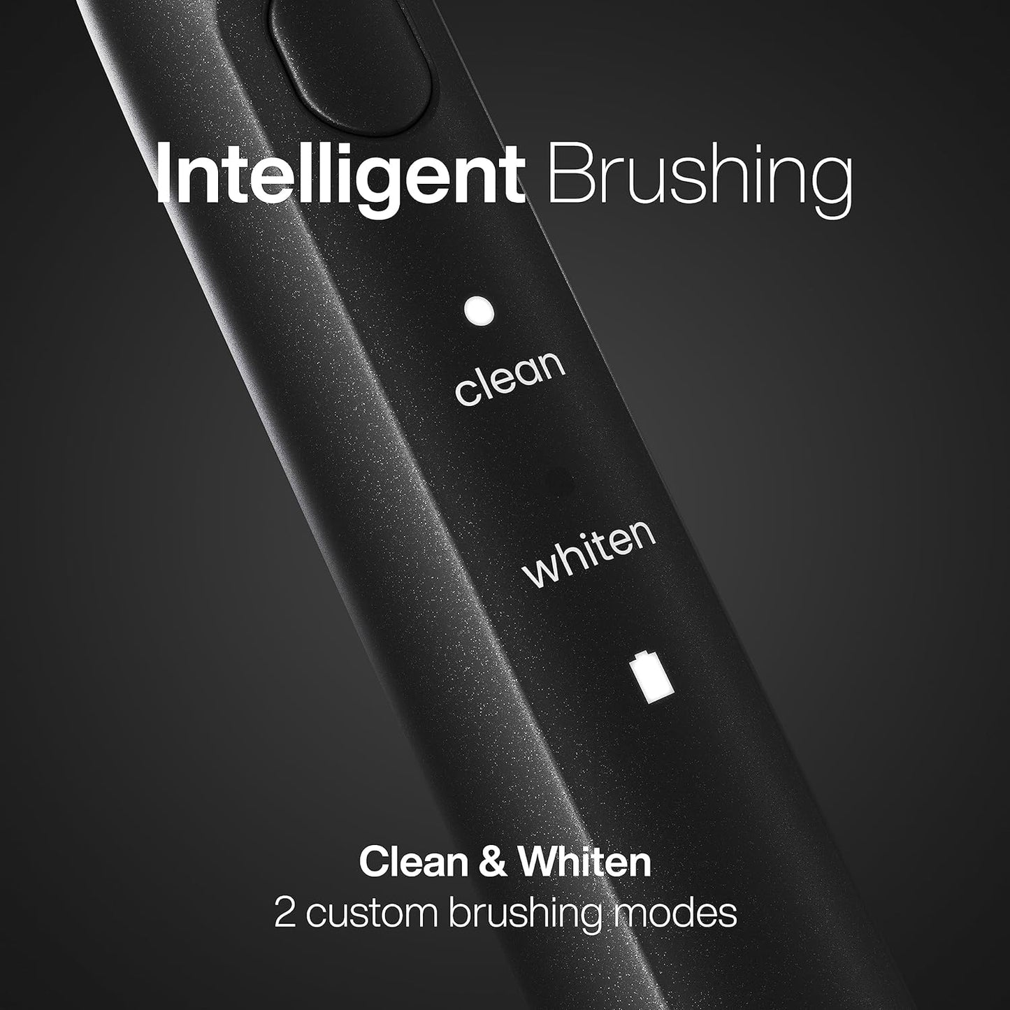 Aquasonic Icon ADA-Accepted Rechargeable Toothbrush | Magnetic Holder & Slim Travel Case | 2 Brushing Modes & Smart Timers | Gentle Micro-Vibrations(Onyx)-Velvo Beauty