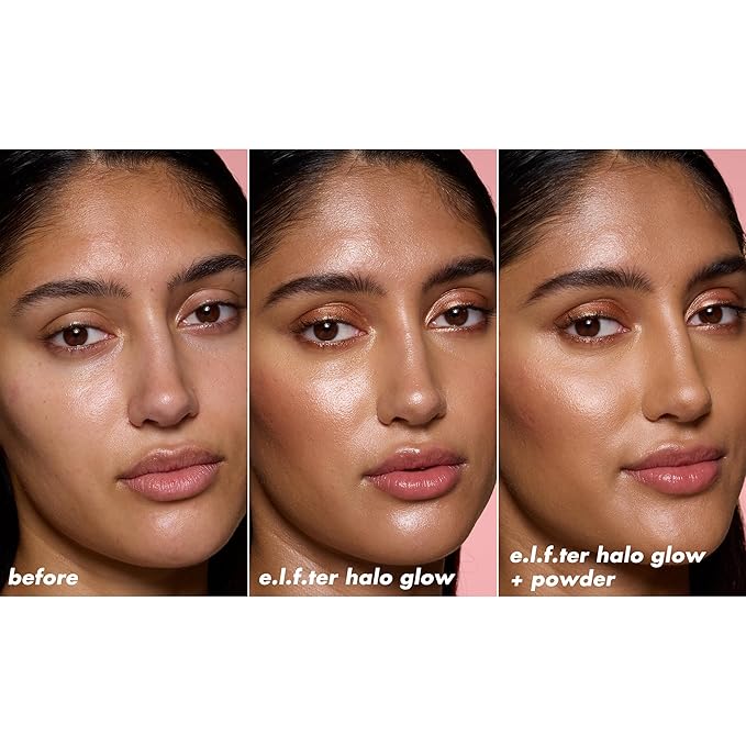 e.l.f. Halo Glow Powder Filter, Ultra-fine Finishing Powder, Smooths The Look of Pores & Fine Lines, Creates A Soft-Focus Glow, Vegan & Cruelty-Free, Medium Neutral-Velvo Beauty