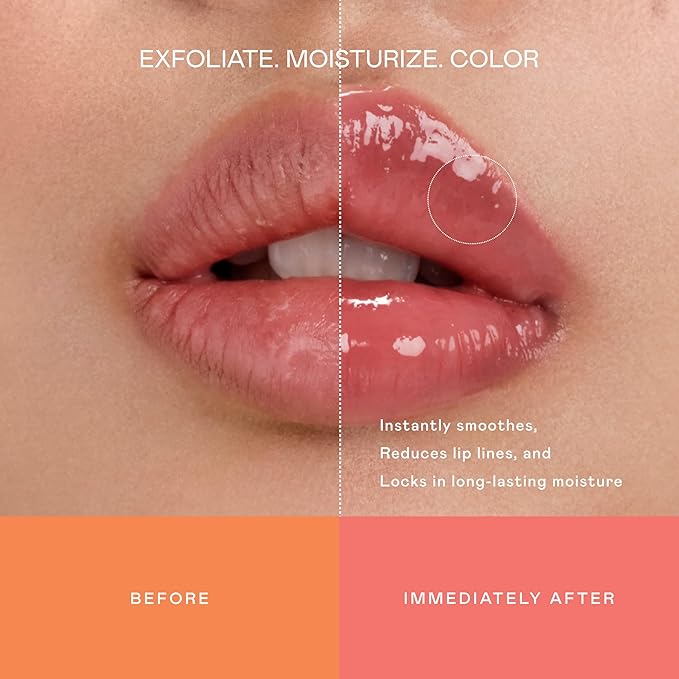 EADEM Le Chouchou Lip Softening Balm, Lip Gloss for Women, Lip Plumper & Lip Mask, Overnight Hydrating & Moisturizing Luxury Lip Balm, 0.5 oz, Boba Bounce-Velvo Beauty