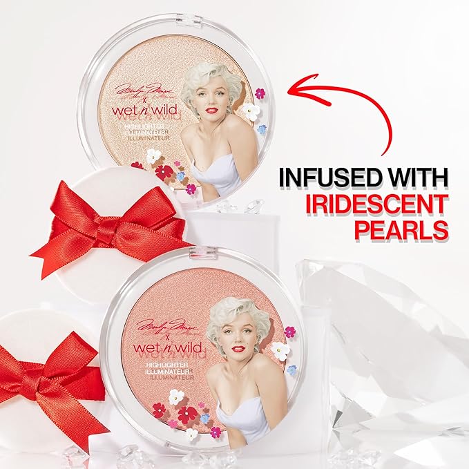 wet n wild Marilyn Monroe Collection Icon Highlighter - Cool Champagne-Velvo Beauty