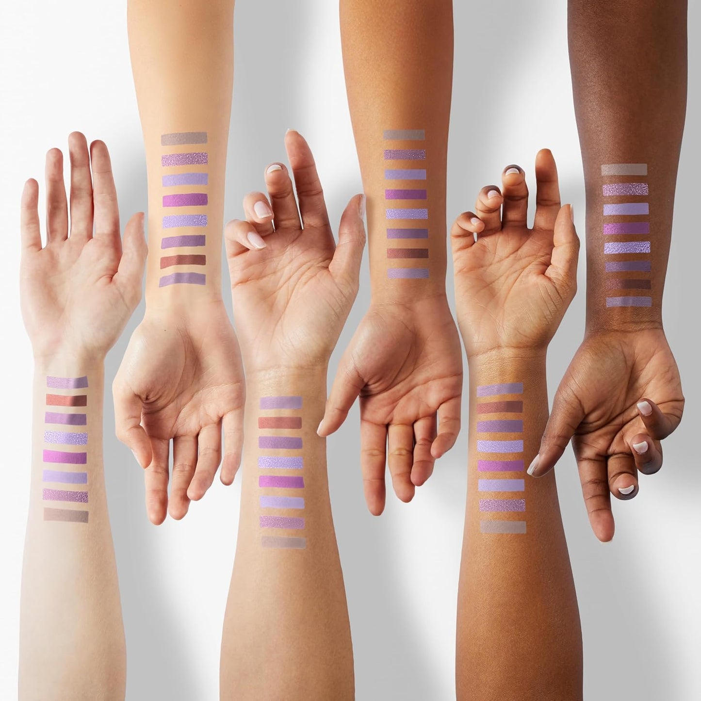 Pacifica Eyeshadow Palette – Purple Nudes Mineral Eyeshadow, Wearable Purple Tones with Matte, Shimmer & Metallic, Cocoa Butter Infused, Talc-Free, Vegan & Cruelty-Free, 0.24 oz (10 Shades)-Velvo Beauty