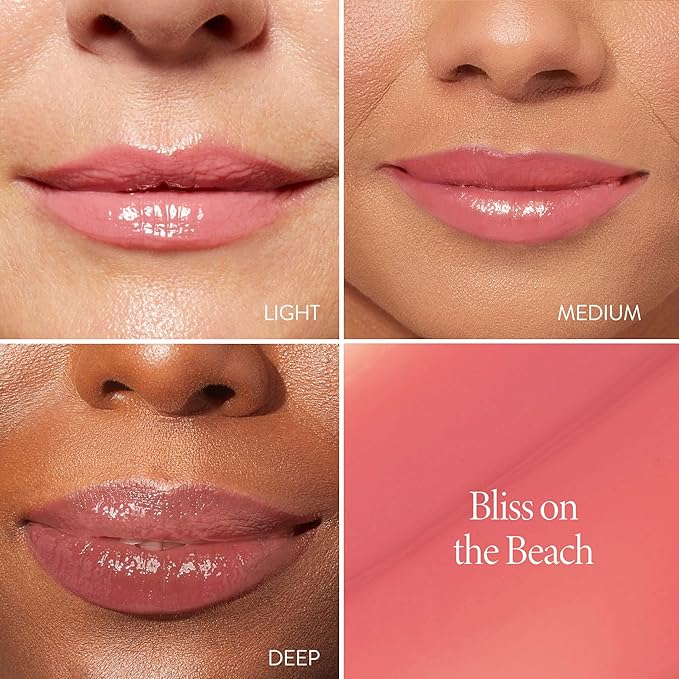 LAURA GELLER NEW YORK x Bliss Shine-n-Shield Lip Balm SPF 15, Bliss on the Beach - Nourishes, Hydrates & Protects Lips-Velvo Beauty