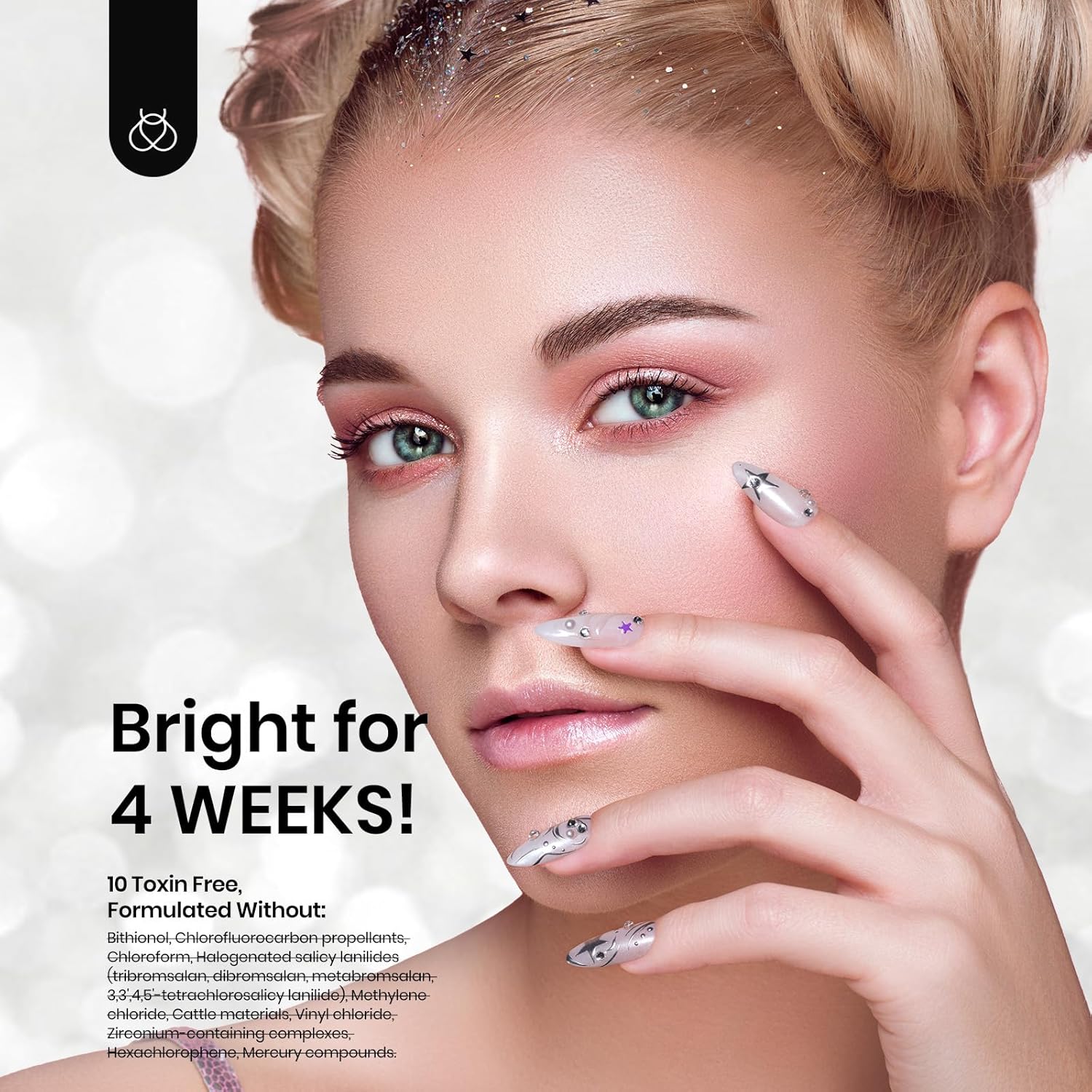 Beetles Metallic Silver Liner Gel Nail Art 7ml French Tip Gel Nail Polish 3D Mirror Chrome Effect Metal Painted Pens for Thin French Swirl Line Nail Art Polish Soak off Uv Lamp Manicure Salon-Velvo Beauty