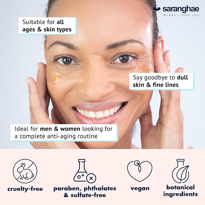 Saranghae Complete 5-Step Anti-Aging Skin Care Set - Cult-Favorite Skin Care Kit for Youthful Radiance! Heal, Regenerate, and Protect for Visible Results 45-90 Days Supply-Velvo Beauty