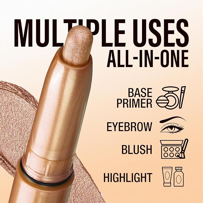 LANGMANNI Eyeshadow Stick, 6 PCS Waterproof Multi-Color Eyeshadow Pen Set, Creamy Long-Lasting Eye Makeup Kit, Natural & Shimmer Shades Contour Stick, Perfect Gifts For Women (#E)-Velvo Beauty