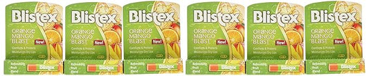 Blistex Lip Protectant SPF 15 Orange Mango Blast.15 oz (Pack of 6)-Velvo Beauty