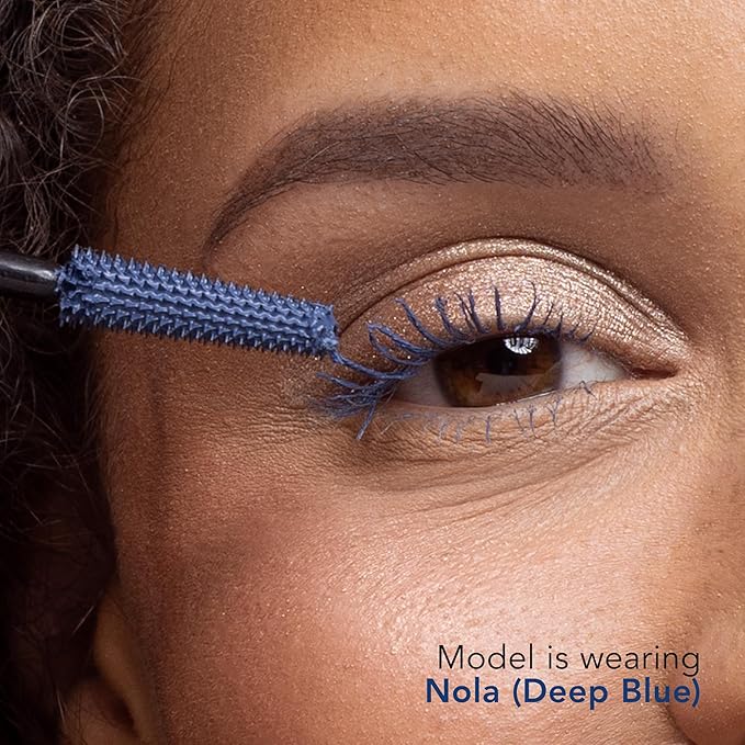Thrive Causemetics Liquid Lash Extensions Mascara, Tubing Thrive Mascara Lengthening, Volumizing & Curling, Smudge Proof, Washable, No Clumping or Flaking, Vegan & Cruelty Free, Nola (Deep Blue)-Velvo Beauty