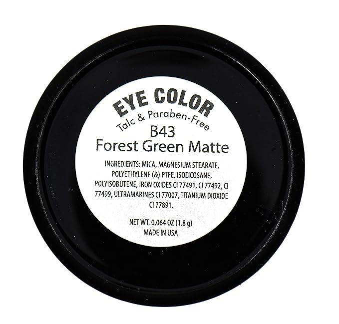 Khaki Grey Dark Green Sage Thyme Forest Fern Matte Opaque Pressed Powder Single Vegan Eyeshadow; Talc, Paraben & Cruelty Free-Velvo Beauty