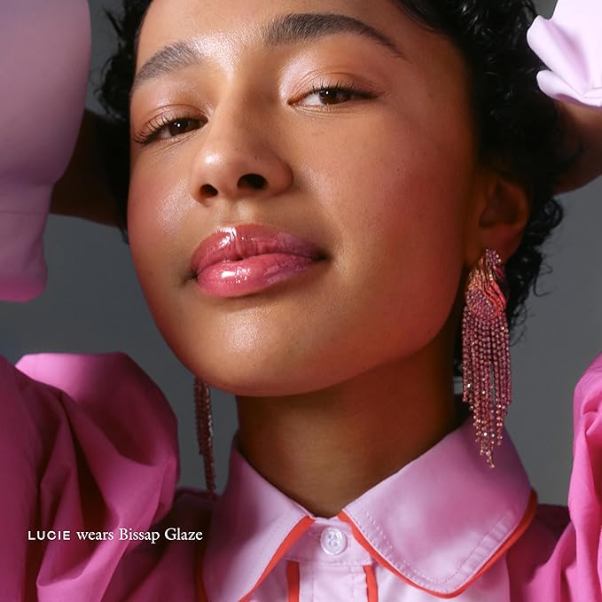 EADEM Le Chouchou Lip Softening Balm, Lip Gloss for Women, Lip Plumper & Lip Mask, Overnight Hydrating & Moisturizing Luxury Lip Balm, 0.5 oz, Bissap Glaze-Velvo Beauty