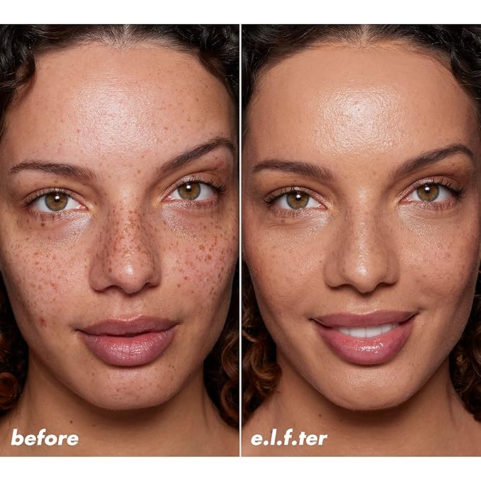 e.l.f. Halo Glow Skin Tint SPF 50, Tinted Moisturizer For Light, Buildable Coverage, Creates A Natural Glow, Vegan & Cruelty-Free, 7 Medium Warm-Velvo Beauty