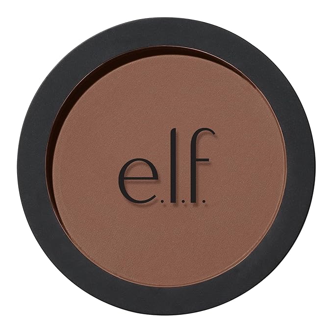 e.l.f. Primer-Infused Bronzer, Long-Lasting, Lightweight & Buildable Powder Bronzer, Delivers A Matte Finish, Vegan & Cruelty-Free, Desert Sun-Velvo Beauty
