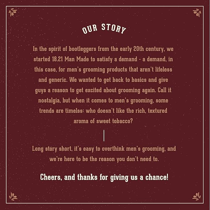 18.21 Man Made Lip Balm - Original Old Fashioned Flavor, Lip Protectant Hydrates & Moisturizes with Beeswax, Cocoa Butter & Vitamin E-Velvo Beauty