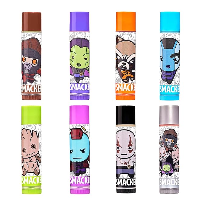 Lip Smacker Marvel, Guardians of the Galaxy, party pack, lip balm for kids - Guardians of the Galaxy-Velvo Beauty