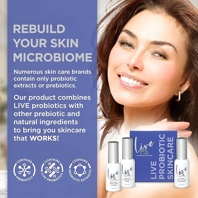 3-Step Skin Care Kit – Face Cleanser, Probiotic Serum & Moisturizer – Ultimate Recipe for Balanced, Glowing, Hydrated Skin – Perfect for All Skin Types – Travel Size – Vegan & Cruelty-Free-Velvo Beauty