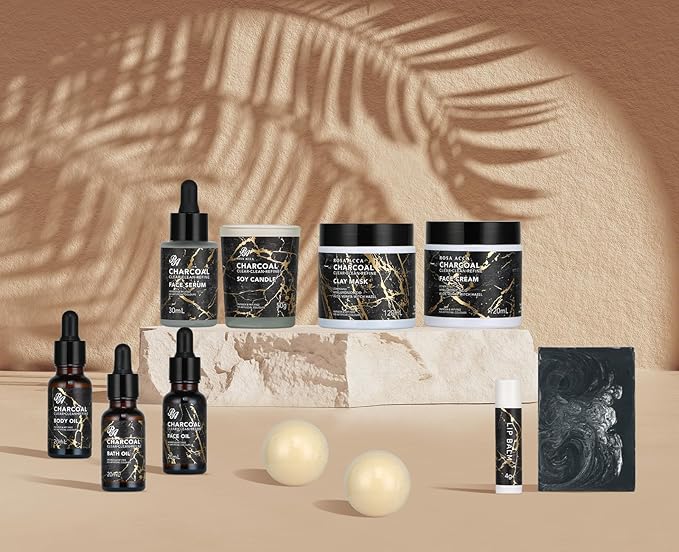 Skin Care Set, 28pcs Body & Facial Kit Gifts for Women & Men includes Face Cream, Bath Oil, Scented Candle, Hyaluronic Acid Face Serum, Facial Skin Care Set, Bath & Body Set, Birthday, Christmas-Velvo Beauty