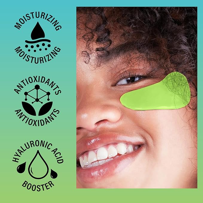 Eye Mask, Eye Masks for Dark Circles and Puffiness, Under Eye Mask with Hyaluronic Acid and Matcha Green Tea, Vegan and Cruelty-Free Under Eye Patches, Green Tea Eye Masks, 5-Pack-Velvo Beauty