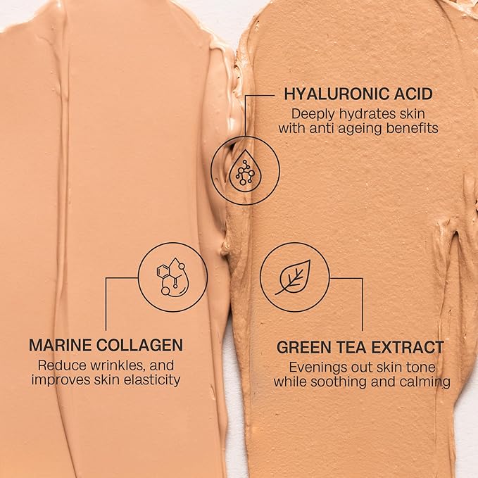 BALI BODY BB Cream SPF15 - Natural Shade | Tinted Sheer Face Cream with Hyaluronic Acid & Marine Collagen | Paraben Free, For All Skin Types | Vegan, Cruelty Free Australian Made (35 ml/1.2 fl oz)-Velvo Beauty