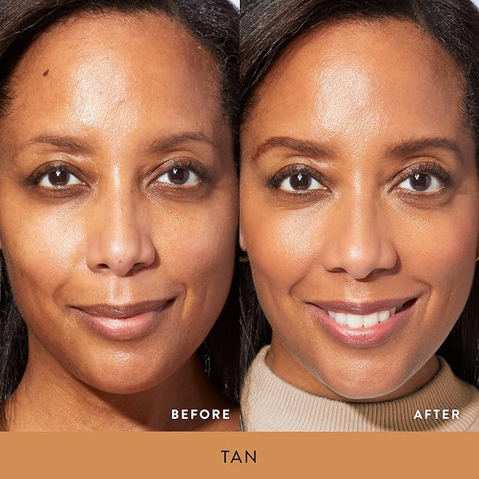 LAURA GELLER NEW YORK The Ideal Fix Concealer - Tan - Buildable Medium to Full Coverage Liquid Concealer - Covers Under Eye Dark Circles & Blemishes - Long-Lasting-Velvo Beauty