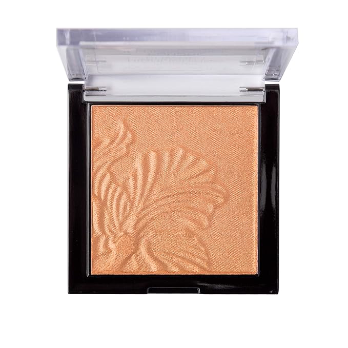 wet n wild MegaGlo Highlighting Powder, Highlighter Makeup, Shimmer Glow, Deep Gold Awesome Blossom-Velvo Beauty
