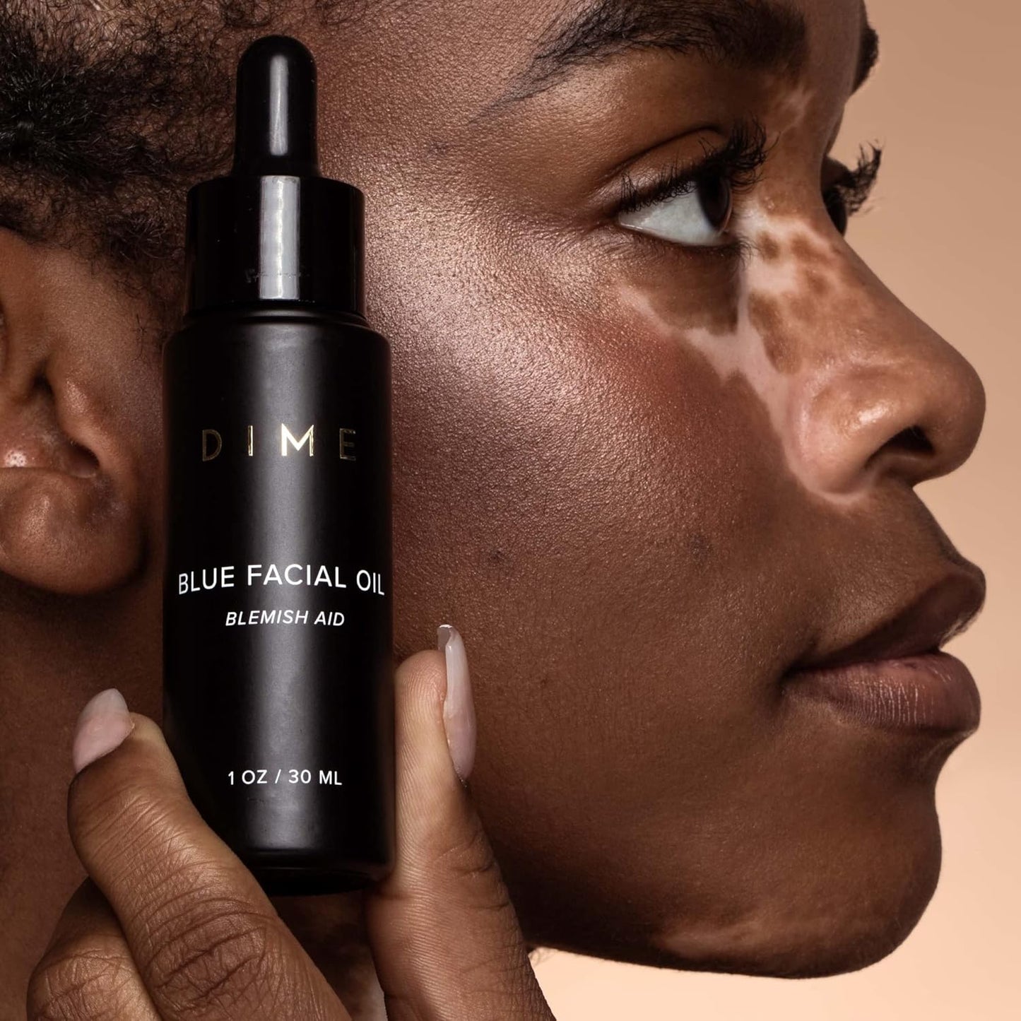 DIME Beauty Blue Facial Oil, 1 oz / 30 mL - Blemish Spot Treatment with Blue Tansy, Black Cumin Seed, Rosehip, and Grapeseed Oils-Velvo Beauty