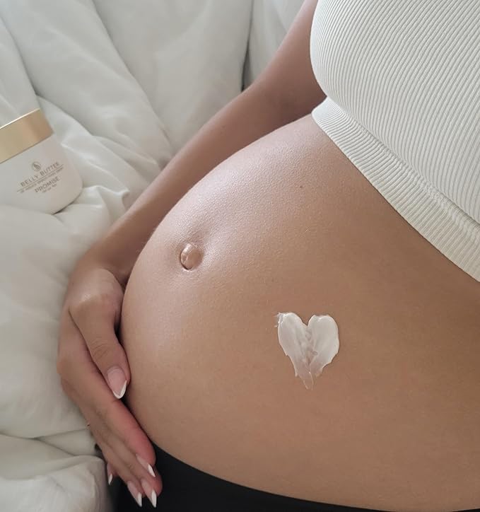 Promise Stretch Mark Prevention Kit, Scars and Dry Skin, Ultra-Hydrating Stretch Mark Cream and Stretch Mark Oil for Pregnant Women, Vegan, Non-Toxic, Set-Velvo Beauty