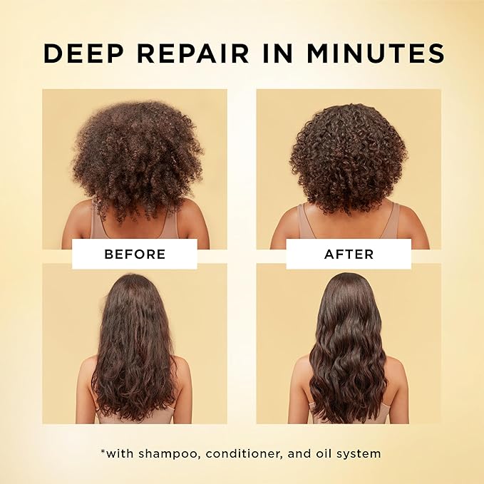 Pantene Miracle Rescue Regenerative Hair Oil - 2.0 FL Oz - Deep Repair Treatment for Dry & Damaged Hair-Velvo Beauty