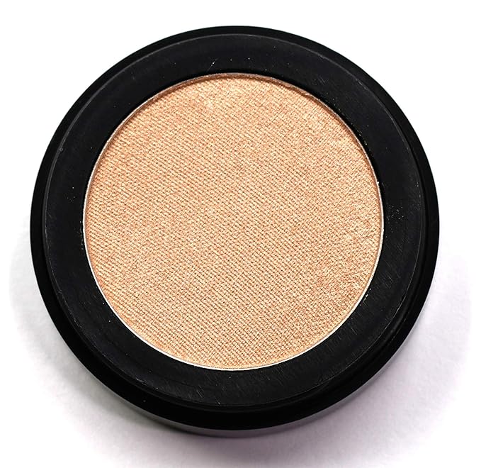 Honey Glow Gold Naked Off White Nude Shimmering Shimmer Pressed Powder Single Vegan Eyeshadow; Talc, Paraben & Cruelty Free-Velvo Beauty