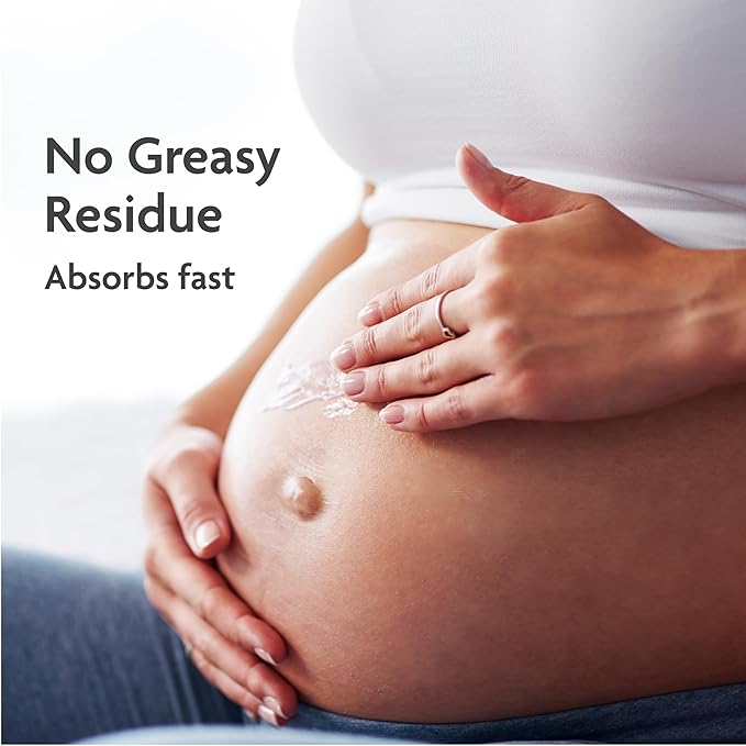 TriLASTIN Maternity Stretch Mark Cream for Pregnancy - 4 fl oz - Paraben-Free & Hypoallergenic - Prevents Stretch Marks & Improves Elasticity - Shea Butter & Belly Cream for Pregnant Women-Velvo Beauty