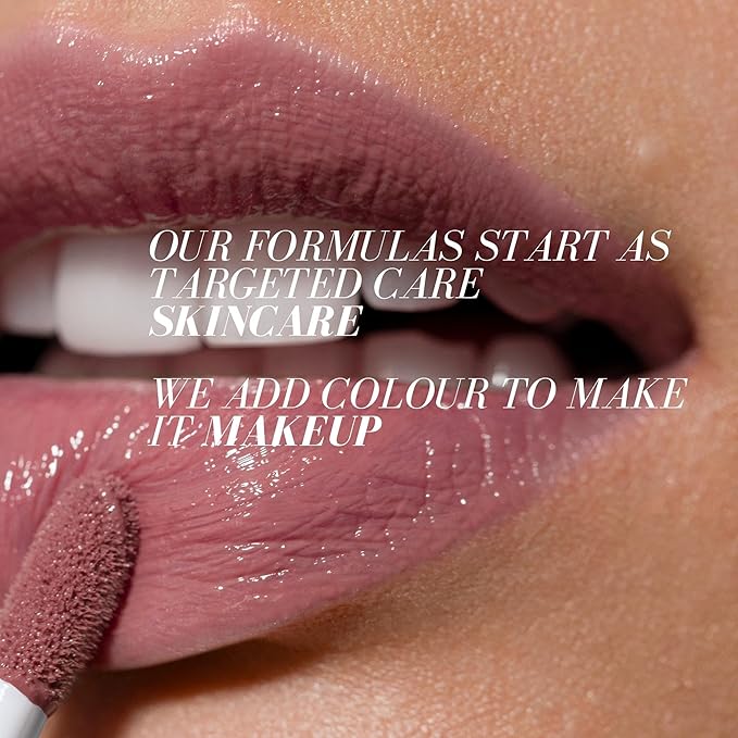 FITGLOW Beauty Lip Colour Serum | Hydrating Lip Gloss | Plumping Anti-Aging Lip Treatment | Natural Shine with Pomegranate Sterols & Collagen | Buildable Color for Dry Chapped Lips | Regal - 10g-Velvo Beauty