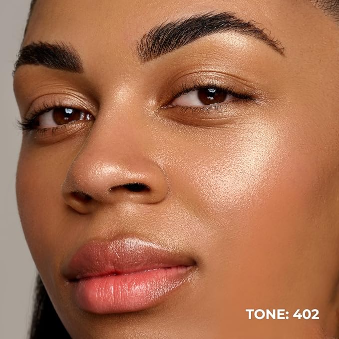 LAMEL HD Highlighting Face Powder - Natural Glow and Luminous Finish, Baked Blendable Pigmented Formula - Long-lasting & Fade-Resistant Wear, 402 12g/0.42 oz-Velvo Beauty