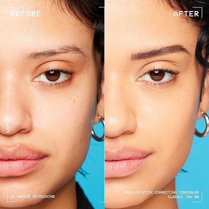 NYX PROFESSIONAL MAKEUP Pro Fix Stick Correcting Concealer, Buildable Medium Coverage Concealer Stick - Classic Tan-Velvo Beauty