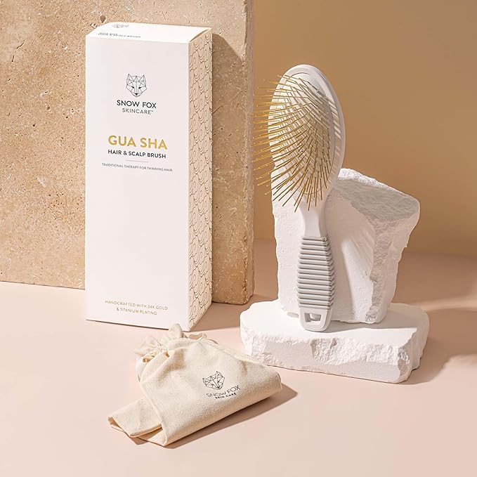 Gua Sha Hair & Scalp Brush-Velvo Beauty