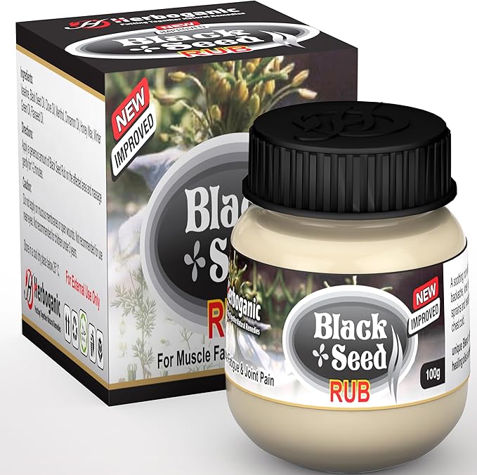 Black Seed Rub | Infused with Soothing Properties | Crafted to Provide Comfort to Joints, Muscles, Shoulders and Beyond | 3.5 oz.…-Velvo Beauty