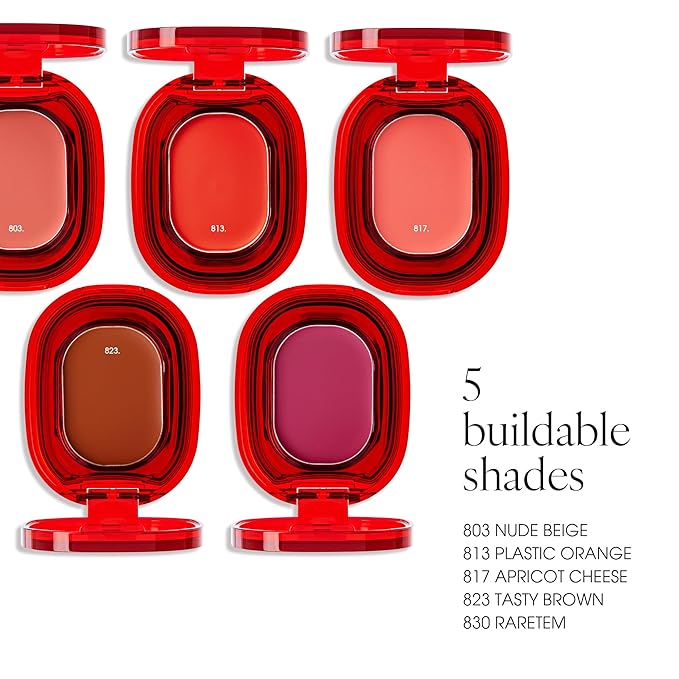 AIR LIPS 830 RARETEM, Lip & Cheek, Natural Soft Matte Finish & Buildable, Airy Formula (1.2g, 0.003 oz.)-Velvo Beauty