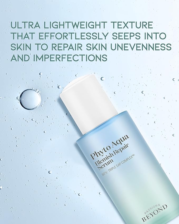 BEYOND Phyto Aqua Repair Face Serum (1.4fl oz) - Vegan Formula Korean Skin Care for Clear & Moisturized Skin, Hyaluronic Acid, Niacinamide-Velvo Beauty