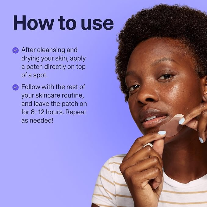 Curology Emergency Spot Patch Clusters for Breakouts, Fast Acting Large Hydrocolloid Pimple Patches for Face, Oil Absorbing, 14 Count-Velvo Beauty