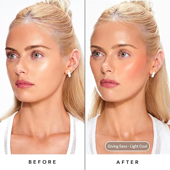 Sacheu Liquid Contour STAY-N Long Wear Cream Contour Makeup — Long Lasting, Blendable, & Lightweight Formula — Vegan & Cruelty-free, Giving Sass-Velvo Beauty