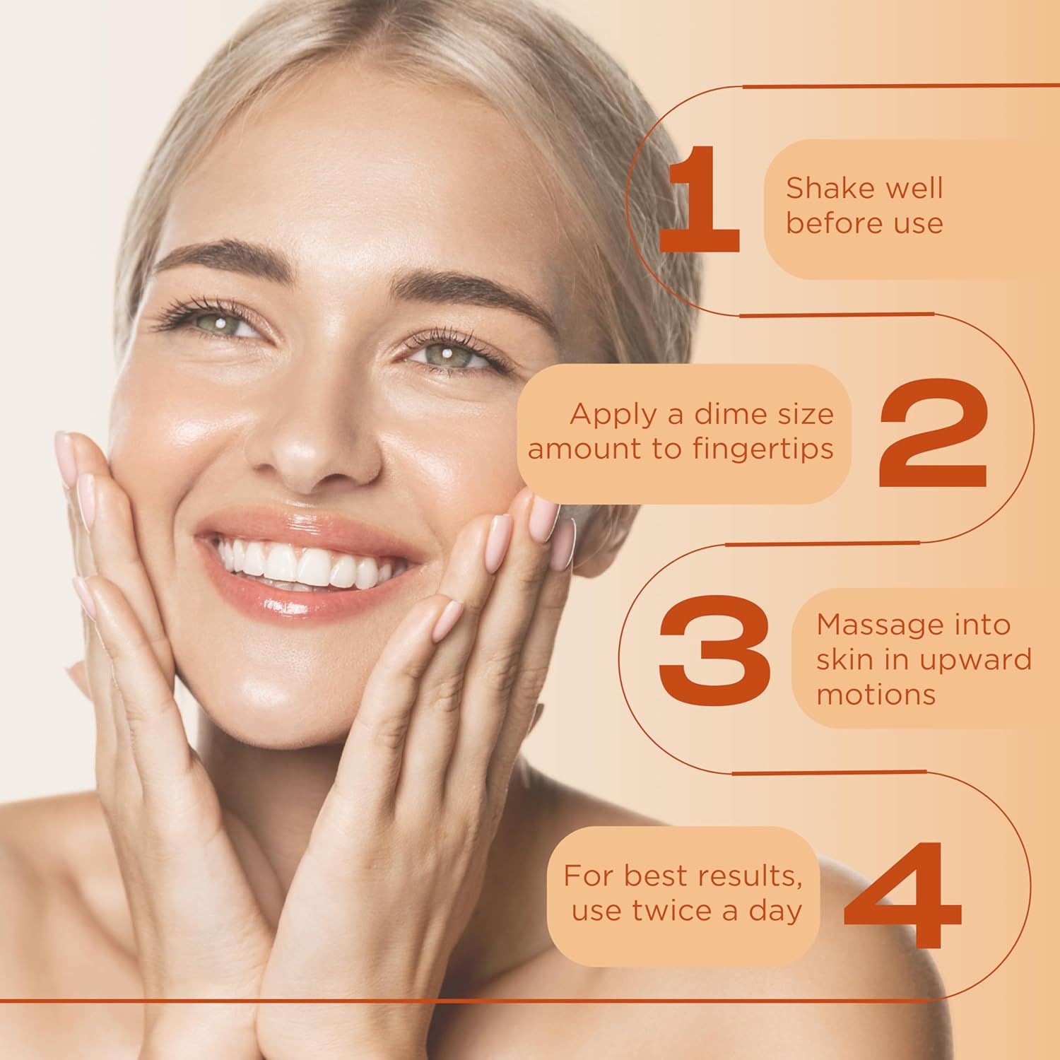 InstaNatural Vitamin C Face Serum, Brightens, Hydrates and Reduces Signs of Aging, with Vitamin C, Hyaluronic and Ferulic Acid, 1 FL Oz-Velvo Beauty