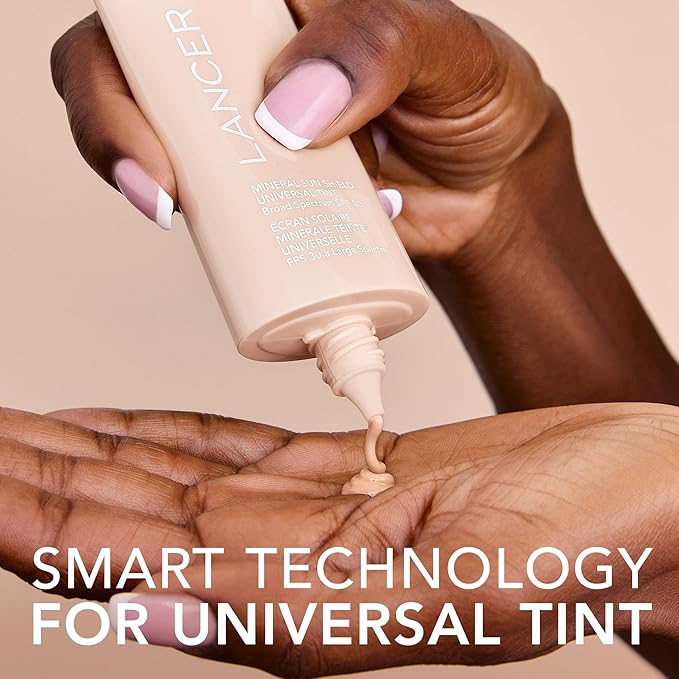 Lancer Skincare Sheer Fluid Sun Shield, Broad-Spectrum SPF 30 Sunscreen, 2 Fl Oz-Velvo Beauty