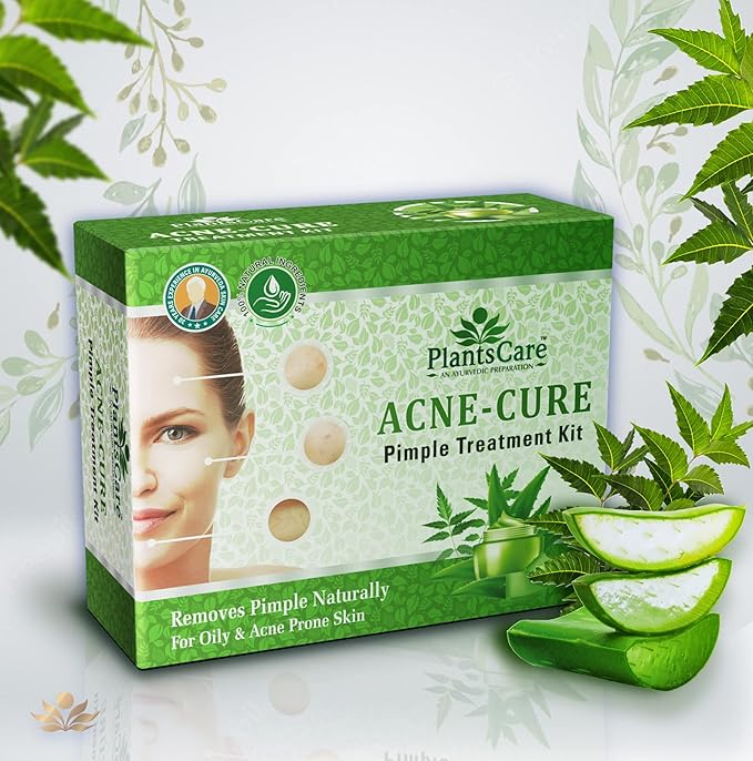 Plants Care Acne cure pimple treatment kit 140+165ml-Velvo Beauty