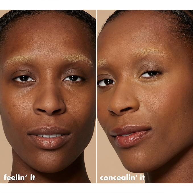 e.l.f. Hydrating Camo Concealer, Lightweight, Full Coverage, Long Lasting, Conceals, Corrects, Covers, Hydrates, Highlights, Deep Caramel, Satin Finish, 25 Shades, All-Day Wear, 0.20 Fl Oz-Velvo Beauty