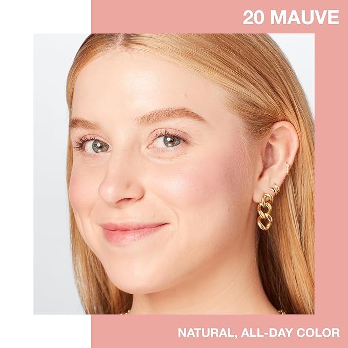 Maybelline Fit Me Powder Blush, Lightweight, Smooth, Blendable, Long-lasting All-Day Face Enhancing Makeup Color, Mauve, 1 Count-Velvo Beauty