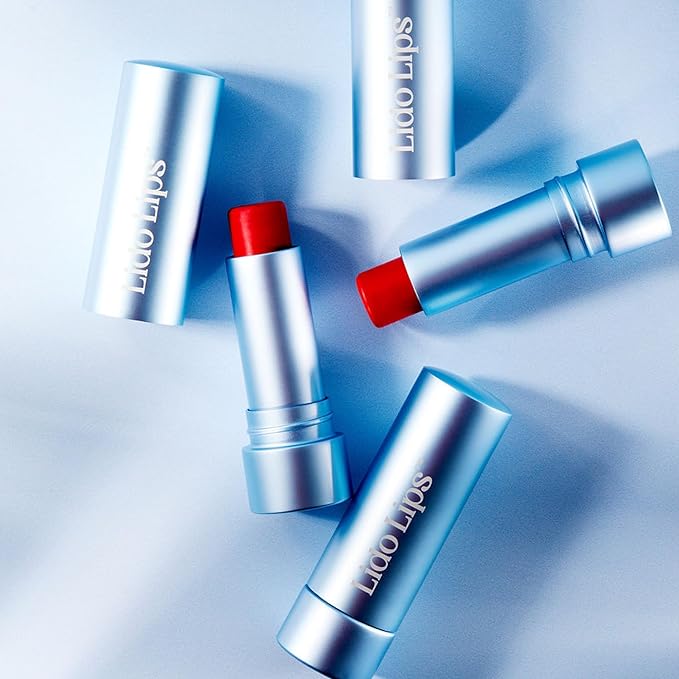 Tinted Lip Balm. Moisturizing Sheer, Buildable Lip Color with Hyaluronic Acid, Vitamin E and Rich Oil, Perfect Revitalizer for Chapped Lips. Beauty Plumper Moisturizer 0.21oz- Ruby Rouge-Velvo Beauty