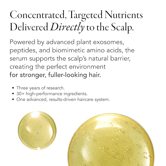 Caldera + Lab The Hair Serum | Men’s Thickening Serum for Thinning & Receding Hair, Supports Fuller & Stronger-Looking Hair, Dermatologically Tested - All Hair Types-Velvo Beauty