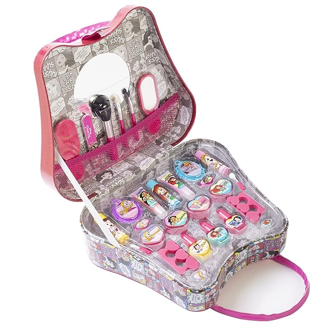 Lip Smacker Disney Princess Weekender Bag 1.21 pounds, 19.36 Oz-Velvo Beauty