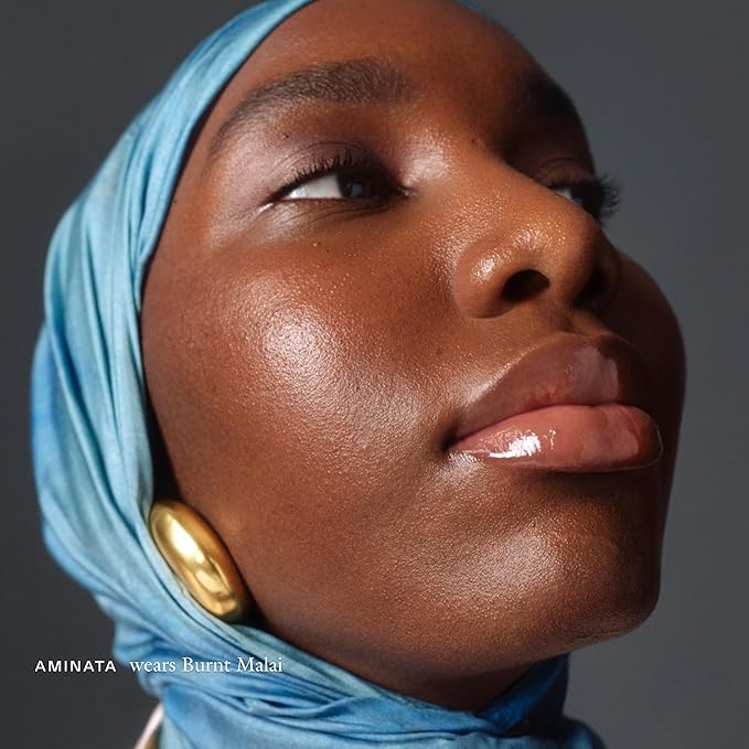 EADEM Le Chouchou Lip Softening Balm, Lip Gloss for Women, Lip Plumper & Lip Mask, Overnight Hydrating & Moisturizing Luxury Lip Balm, 0.5 oz, Burnt Malai-Velvo Beauty