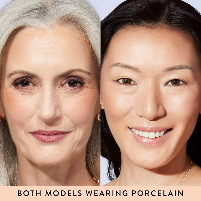 LAURA GELLER NEW YORK Award-Winning Baked Balance-n-Brighten Color Correcting Powder Foundation - Porcelain - Buildable Light to Medium Coverage - Demi-Matte Natural Finish-Velvo Beauty