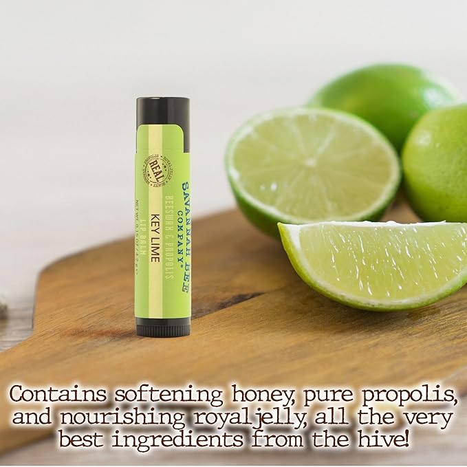 Savannah Bee Company Lip Balm - Lip Moisturizer for Chapped Lips - Hydrating Lip Balm with Pure Honey-Velvo Beauty