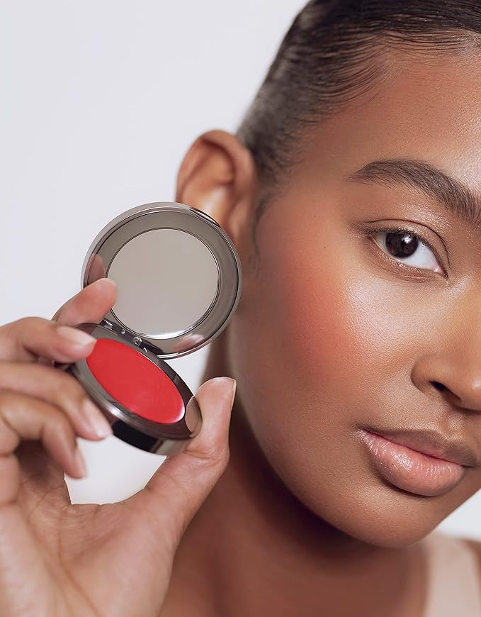 RÓEN - Cheeky Cream Blush | Vegan, Cruelty-Free, Clean Makeup (Sunlit Coral)-Velvo Beauty